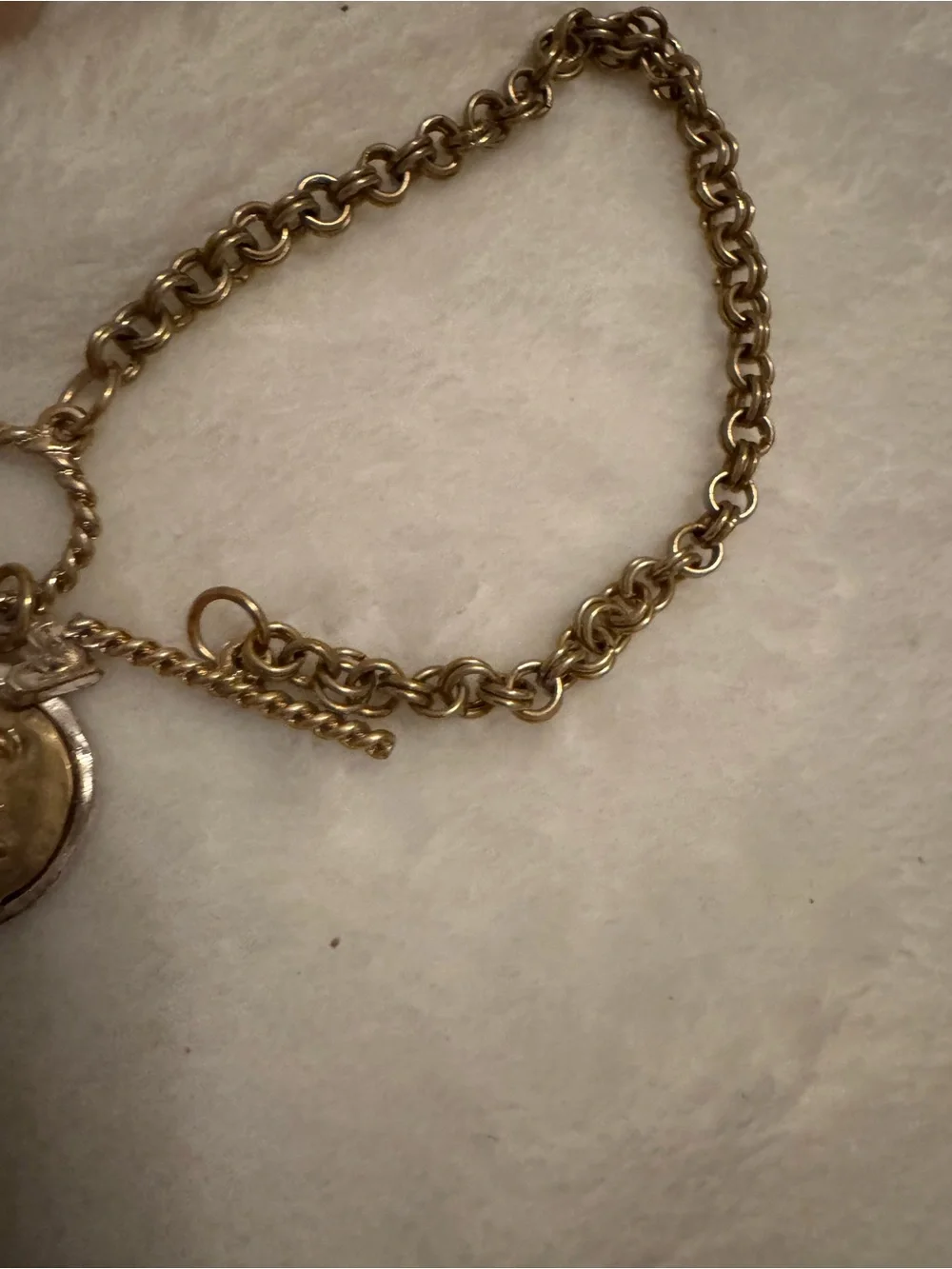 Gold Charm Toggle Bracelet - Women’s Fashion Jewelry
